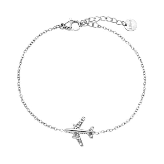 Airplane Edelstahl Armkette