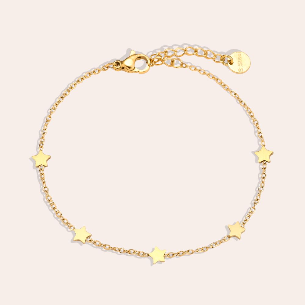 68 Armband Mini Stars Armkette